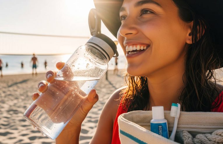 higiena jamy ustnej latem